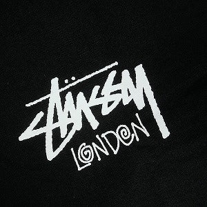 STUSSY ステューシー 25SS STOCK LONDON TEE BLACK ロンドン限定Tシャツ 黒 Size 【L】 【新古品・未使用品】 20820672