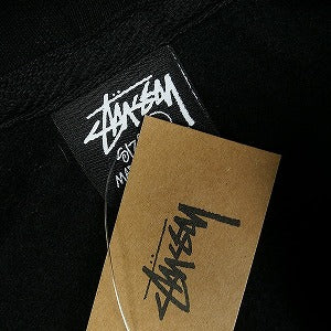 STUSSY ステューシー 25SS STOCK LONDON ZIP HOOD BLACK ロンドン限定ジップパーカー 黒 Size 【L】 【新古品・未使用品】 20820677