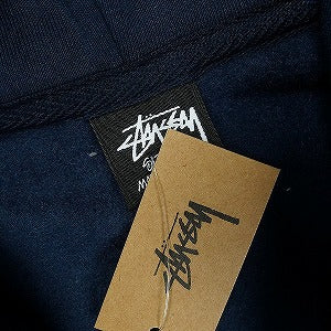 STUSSY ステューシー 25SS STOCK LONDON ZIP HOOD NAVY ロンドン限定ジップパーカー 紺 Size 【XL】 【新古品・未使用品】 20820678