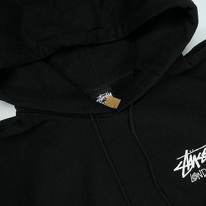 STUSSY ステューシー 25SS STOCK LONDON HOOD BLACK ロンドン限定パーカー 黒 Size 【XL】 【新古品・未使用品】 20820679