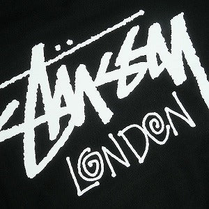 STUSSY ステューシー 25SS STOCK LONDON HOOD BLACK ロンドン限定パーカー 黒 Size 【XL】 【新古品・未使用品】 20820679