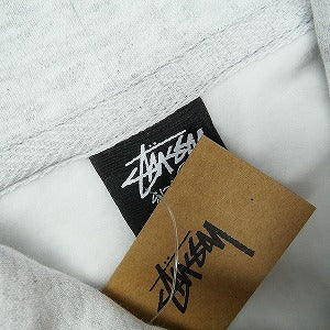 STUSSY ステューシー 25SS STOCK LONDON HOOD ASH HEATHER ロンドン限定パーカー 灰 Size 【XL】 【新古品・未使用品】 20820680