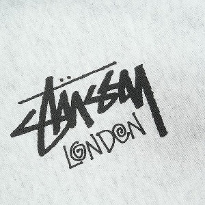 STUSSY ステューシー 25SS STOCK LONDON HOOD ASH HEATHER ロンドン限定パーカー 灰 Size 【XL】 【新古品・未使用品】 20820680