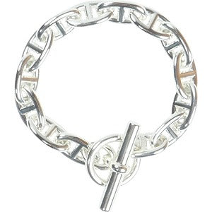 HERMES エルメス Chaine d'Ancre GM SILVER シェーヌダンクル ブレスレット 14コマ 銀 Size 【14】 【新古品・未使用品】 20820682