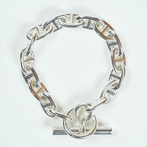 HERMES エルメス Chaine d'Ancre MM SILVER シェーヌダンクル ブレスレット 16コマ 銀 Size 【16】 【新古品・未使用品】 20820684
