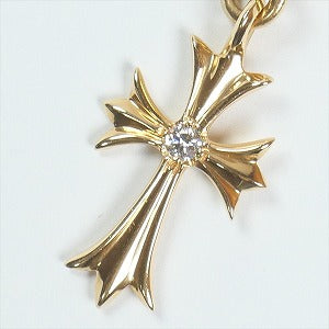 CHROME HEARTS クロム・ハーツ 1 BALL TINY CH CROSS CHARM GOLD/DAIMOND ペンダントトップ 金 Size 【フリー】 【新古品・未使用品】 20820688