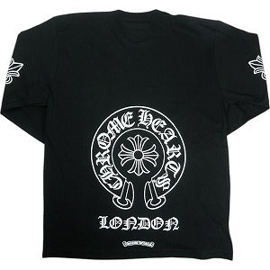 CHROME HEARTS クロム・ハーツ LONDON EXCLUSIVE HORSESHOE L/S TEE BLACK ロンドン限定ロンT 黒 Size 【XL】 【新古品・未使用品】 20820704