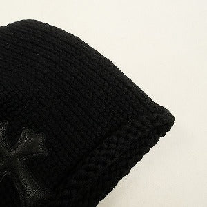 CHROME HEARTS クロム・ハーツ CROSS PATCH CASHMERE BEANIE カシミアビーニー 黒 Size 【フリー】 【新古品・未使用品】 20820711