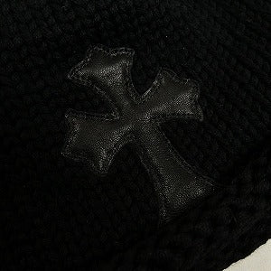 CHROME HEARTS クロム・ハーツ CROSS PATCH CASHMERE BEANIE カシミアビーニー 黒 Size 【フリー】 【新古品・未使用品】 20820717