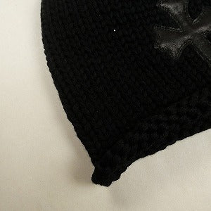 CHROME HEARTS クロム・ハーツ CROSS PATCH CASHMERE BEANIE カシミアビーニー 黒 Size 【フリー】 【新古品・未使用品】 20820717