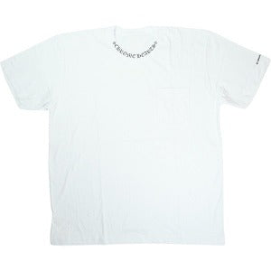 CHROME HEARTS クロム・ハーツ NECK LOGO SS T-SHIRT WHITE Tシャツ 白 Size 【XL】 【新古品・未使用品】 20820729