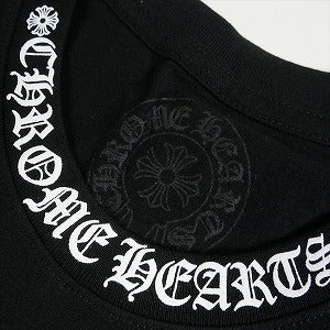 CHROME HEARTS クロム・ハーツ NECK LOGO SS T-SHIRT BLACK Tシャツ 黒 Size 【XL】 【新古品・未使用品】 20820754