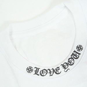 CHROME HEARTS クロム・ハーツ NECK LOVE YOU S/S WHITE Tシャツ 白 Size 【XL】 【新古品・未使用品】 20820764
