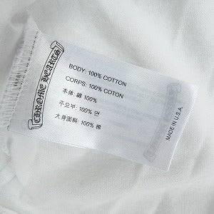 CHROME HEARTS クロム・ハーツ NECK LOVE YOU S/S WHITE Tシャツ 白 Size 【XL】 【新古品・未使用品】 20820764