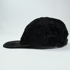SUPREME シュプリーム ×GOODENOUGH 25SS Crushed Rayon Pile Camp Cap Black キャンプキャップ 黒 Size 【フリー】 【新古品・未使用品】 20820810