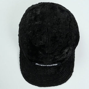 SUPREME シュプリーム ×GOODENOUGH 25SS Crushed Rayon Pile Camp Cap Black キャンプキャップ 黒 Size 【フリー】 【新古品・未使用品】 20820810