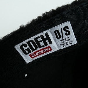 SUPREME シュプリーム ×GOODENOUGH 25SS Crushed Rayon Pile Camp Cap Black キャンプキャップ 黒 Size 【フリー】 【新古品・未使用品】 20820810