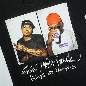 SUPREME シュプリーム 12AW Three Six Mafia Tee Black Tシャツ 黒 Size 【S】 【中古品-良い】 20820822