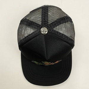 CHROME HEARTS クロム・ハーツ 3 CEM CRS KING TACO TRUCKER CAP BLACK トラッカーキャップ 黒 Size 【フリー】 【新古品・未使用品】 20820828