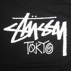 STUSSY ステューシー 25SS STOCK TOKYO TEE BLACK 東京限定Tシャツ 黒 Size 【M】 【新古品・未使用品】 20820847