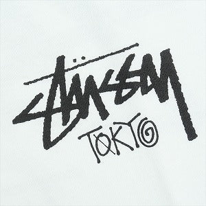 STUSSY ステューシー 25SS STOCK TOKYO TEE WHITE 東京限定Tシャツ 白 Size 【M】 【中古品-ほぼ新品】 20820875