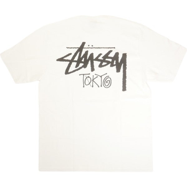 STUSSY ステューシー 25SS STOCK TOKYO TEE WHITE 東京限定Tシャツ 白