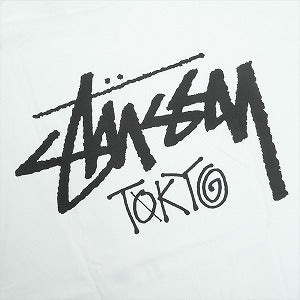 STUSSY ステューシー 25SS STOCK TOKYO TEE WHITE 東京限定Tシャツ 白 Size 【XL】 【中古品-ほぼ新品】 20820909
