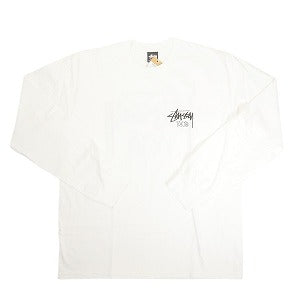 STUSSY ステューシー 25SS STOCK TOKYO LS TEE WHITE 東京限定ロンT 白 Size 【S】 【新古品・未使用品】 20820939