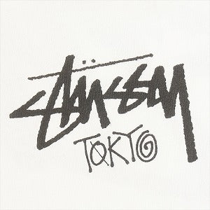 STUSSY ステューシー 25SS STOCK TOKYO LS TEE WHITE 東京限定ロンT 白 Size 【S】 【新古品・未使用品】 20820939