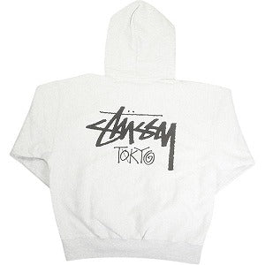 STUSSY ステューシー 25SS STOCK TOKYO HOOD ASH HEATHER 東京限定パーカー 灰 Size 【S】 【新古品・未使用品】 20820972