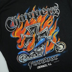 VINTAGE ヴィンテージ Thunder Choppers Forever LS Tee ロンT 黒 Size 【L相当】 【中古品-良い】 20820998