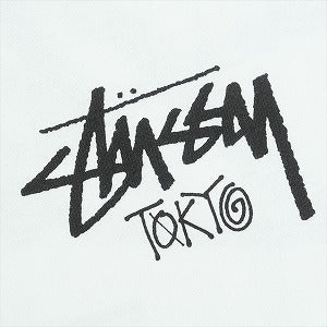 STUSSY ステューシー 25SS STOCK TOKYO TEE WHITE 東京限定Tシャツ 白 Size 【XL】 【中古品-良い】 20821033