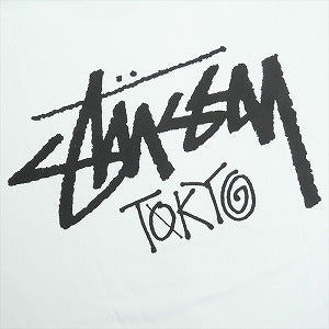 STUSSY ステューシー 25SS STOCK TOKYO TEE WHITE 東京限定Tシャツ 白 Size 【XL】 【中古品-良い】 20821033