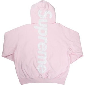 SUPREME シュプリーム 23AW Satin Applique Hooded Sweatshirt Light Pink パーカー ピンク Size 【L】 【中古品-非常に良い】 20821091