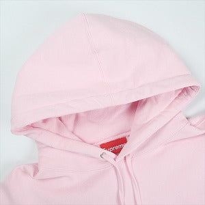 SUPREME シュプリーム 23AW Satin Applique Hooded Sweatshirt Light Pink パーカー ピンク Size 【L】 【中古品-非常に良い】 20821091