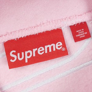 SUPREME シュプリーム 23AW Satin Applique Hooded Sweatshirt Light Pink パーカー ピンク Size 【L】 【中古品-非常に良い】 20821091