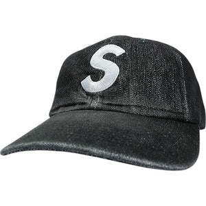 SUPREME シュプリーム 25SS Cordura Denim S Logo 6-Panel Black キャップ 黒 Size 【フリー】 【新古品・未使用品】 20821119