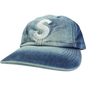 SUPREME シュプリーム 25SS Cordura Denim S Logo 6-Panel Bleached Indigo キャップ インディゴ Size 【フリー】 【新古品・未使用品】 20821120