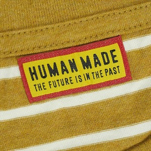 HUMAN MADE ヒューマンメイド 25SS HEART STRIPED T-SHIRT BEIGE HM29CS031 ストライプハートTシャツ ベージュ Size 【XL】 【新古品・未使用品】 20821127