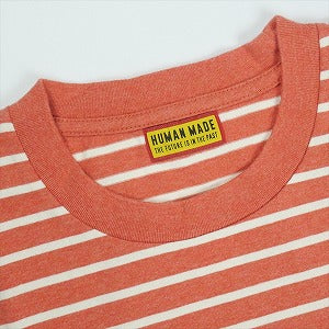 HUMAN MADE ヒューマンメイド 25SS HEART STRIPED T-SHIRT RED HM29CS031 ストライプハートTシャツ 赤 Size 【XL】 【新古品・未使用品】 20821128