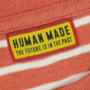HUMAN MADE ヒューマンメイド 25SS HEART STRIPED T-SHIRT RED HM29CS031 ストライプハートTシャツ 赤 Size 【XL】 【新古品・未使用品】 20821128