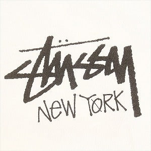 STUSSY ステューシー 25SS STOCK NEW YORK TEE WHITE ニューヨーク限定Tシャツ 白 Size 【XL】 【新古品・未使用品】 20821157