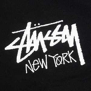 STUSSY ステューシー 25SS STOCK NEW YORK LS TEE BLACK ニューヨーク限定ロンT 黒 Size 【XL】 【新古品・未使用品】 20821159