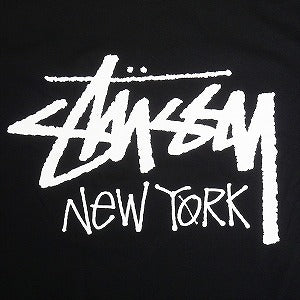 STUSSY ステューシー 25SS STOCK NEW YORK LS TEE BLACK ニューヨーク限定ロンT 黒 Size 【XL】 【新古品・未使用品】 20821159