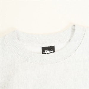 STUSSY ステューシー 25SS STOCK NEW YORK CREW ASH HEATHER ニューヨーク限定クルーネックスウェット 灰 Size 【L】 【新古品・未使用品】 20821164