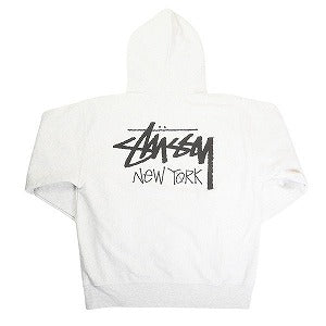 STUSSY ステューシー 25SS STOCK NEW YORK HOOD ASH HEATHER ニューヨーク限定パーカー 灰 Size 【S】 【新古品・未使用品】 20821174