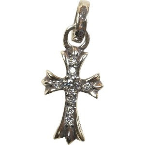CHROME HEARTS クロム・ハーツ CH CROSS BABY FAT CHARM SILVER/DAIMOND ペンダントトップ 銀 Size 【フリー】 【新古品・未使用品】 20821196