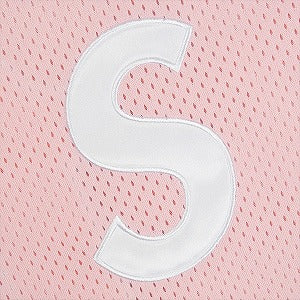 SUPREME シュプリーム 25SS S Logo Baseball Henley Pink ベースボール半袖シャツ ピンク Size 【XL】 【新古品・未使用品】 20821260