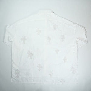 CHROME HEARTS クロム・ハーツ MAHAL KITA CROSS PATCH SHIRT マハルキタシャツ 白 Size 【M】 【新古品・未使用品】 20821266