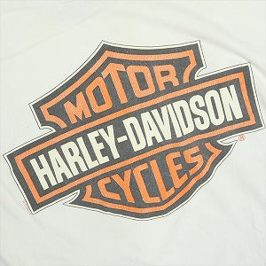 VINTAGE ヴィンテージ Harley Davidson ハーレーダビッドソン Orange Flame LS Tee ロンT 白 Size 【XXL】 【中古品-良い】 20821289